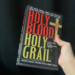Holy Blood, Holy Grail Baigent et al - Hardcover Book - EUC